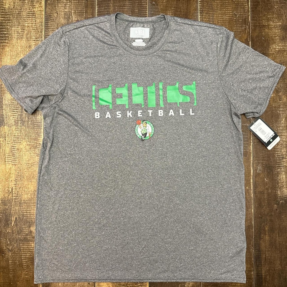 NBA Boston Celtics Grey Graphic T-Shirt